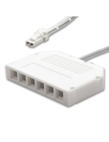 MiniAMP 6 fois distributeur (1 prise mascul. sur 6 prises féminin.)