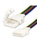Connecteur à clip avec câble (max. 5A) C1512 pour ruban LED IP20 à 5 pôles