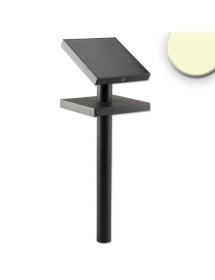 Luminaire LED SOLAR pour chemin et jardin avec capteur de luminosité