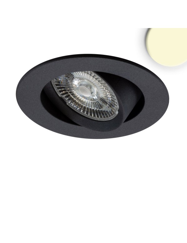 ISOLED Spot LED encastré MiniAMP 24V DC - couleur de lumière blanc chaud
