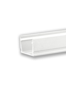 Profilé LED de montage en surface SURF10 aluminium blanc RAL 9010