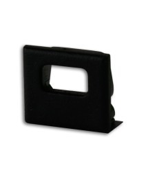 cache de finition EC82B noir pour profil SURF10 avec presse-étoupe