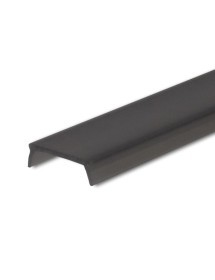 Couvercle COVER52 noir/mat 200cm pour profil SURF11/CORNER11