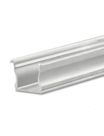 Profilé d'encastrement LED PURE12 D aluminium anodisé