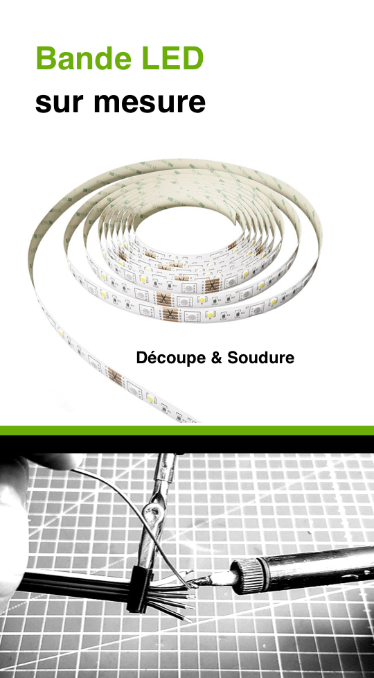 Bande LED sur mesure